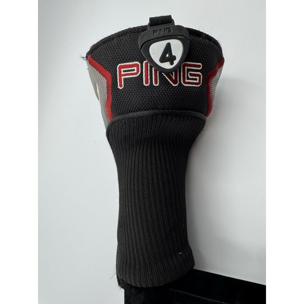Ping G20 4 Wood Head Cover OEM Black Red Gray Golf Headcover